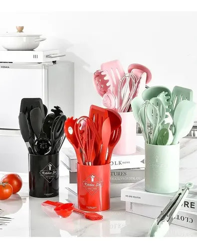 SET DE 12 UTENSILIOS DE COCINA