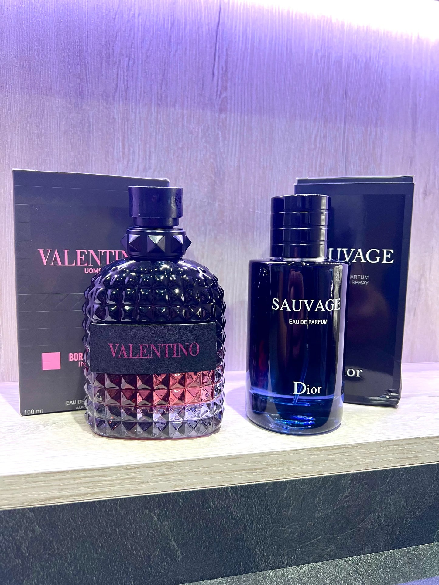 SAUVAGE DIOR + VALENTINO BORN IN ROMA