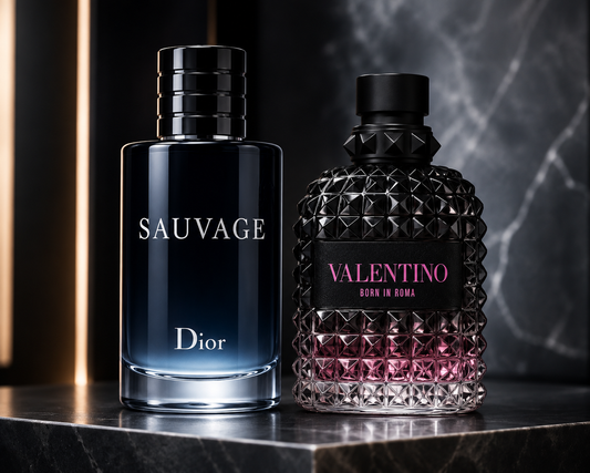 SAUVAGE DIOR + VALENTINO BORN IN ROMA