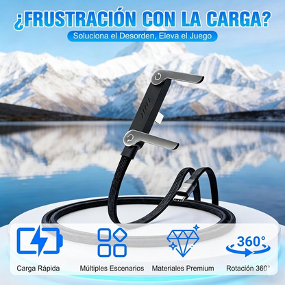 Cargador de pared ultra plano con soporte